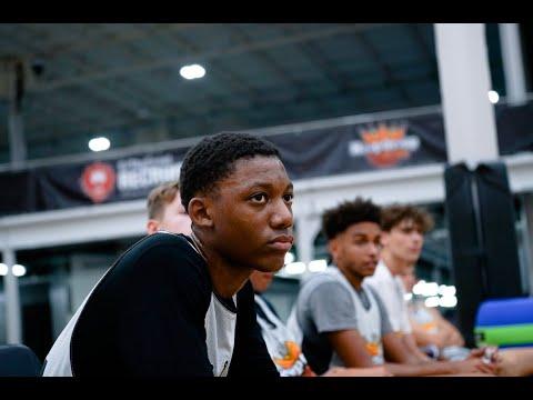 Video of Jaiden Nicholson Co' 2021 Hoop Group Half Game