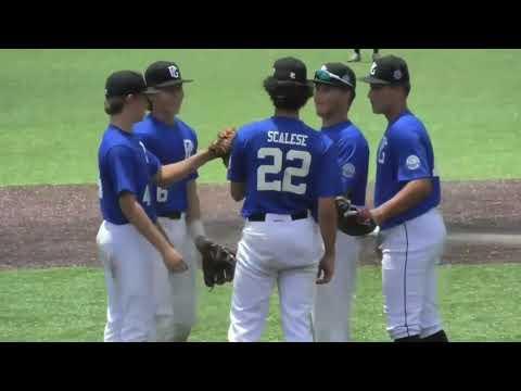 Video of Dominick Scalese - 2023 - Pitching highlights June 14-28 2021 (Both PG Jr National & Regular Games)