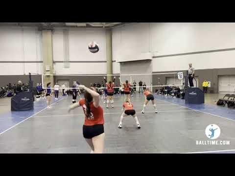 Video of Maddie Cowart #15 American Volleyball Challenge Feb. '23