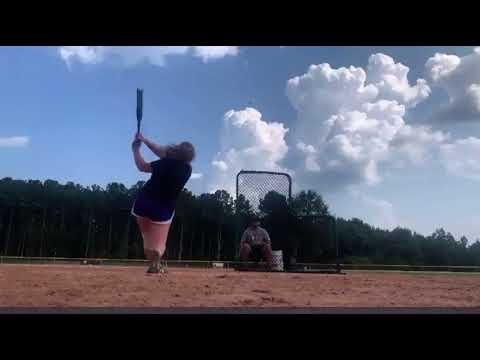 Video of Shallyn Olszowy hitting 7/25/21