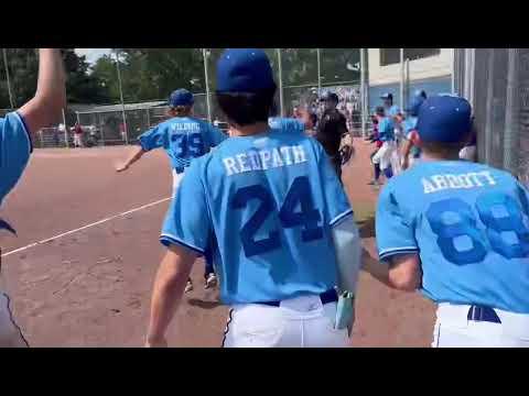 Video of Walk-off single at the 2023 15U Canadian National semifinal game 