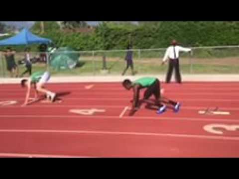 Video of swedish relay 100 meterfirst leg