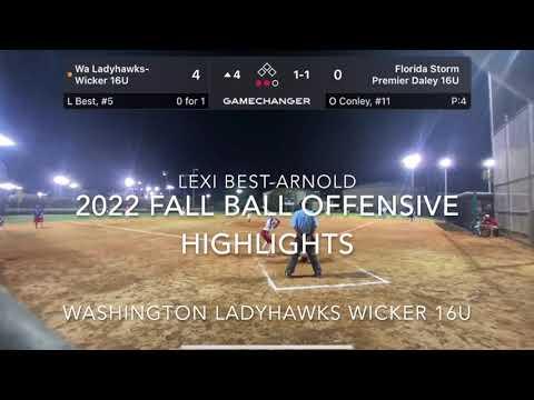 Video of 2022 Fall Ball Offensive Highlights