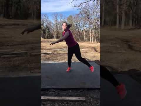 Video of February 2020 discus practice 