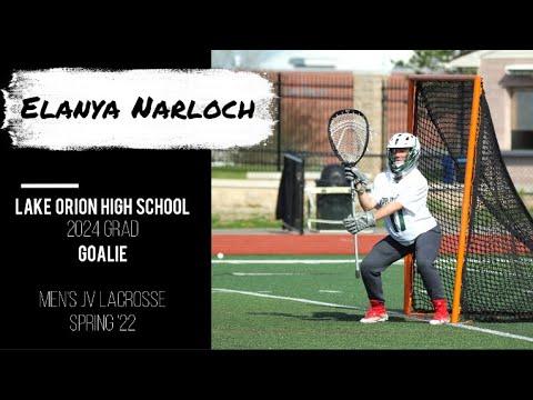 Video of Elanya Narloch (2024 grad Lake Orion High School) Spring '22