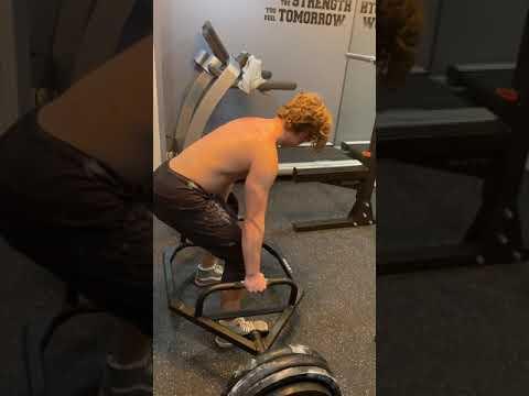 Video of Sammy Crane Weight Room 400lbs Dead-lift 5x