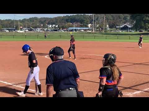 Video of Drive off left field fence
