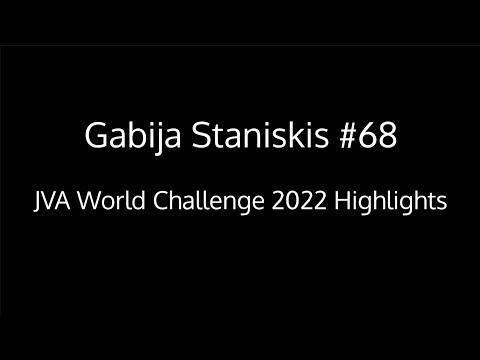 Video of Gabija Staniskis JVA World Challenge 2022 Highlights