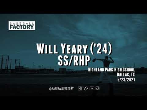Video of Will Yeary class of 24 skills video