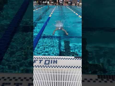 Video of Brianna Griffiths swimming breaststroke in 200 IM relay at St Joe's 3/27/2021
