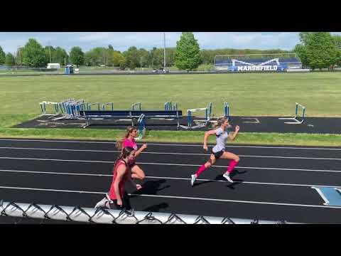 Video of 5/9/2020 100 meter dash 11.53