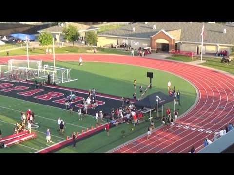 Video of Boys 1600 Area 15 16 5A Championship 2017 (Wht shorts, red top)