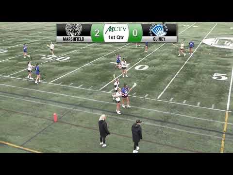 Video of Quincy High vs Marshfield Game: 2022