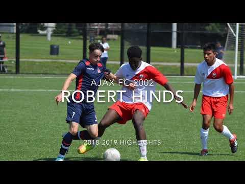 Video of Robert Hinds 2018-19 Ajax FC Highlights 