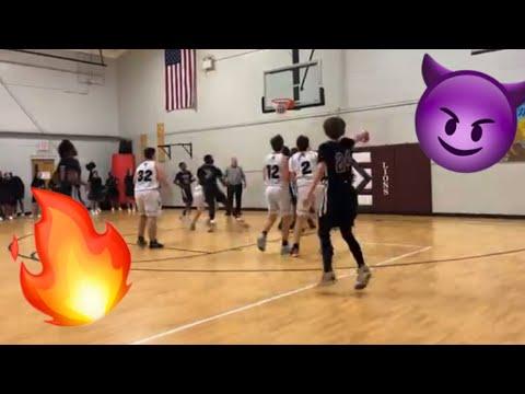 Video of PJ Hill Class of 2025 Guard drops 20!!!