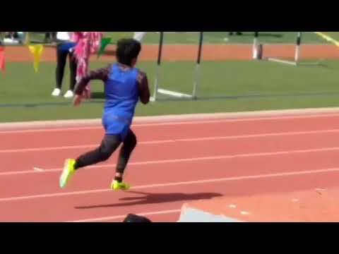 Video of 400m and 100m