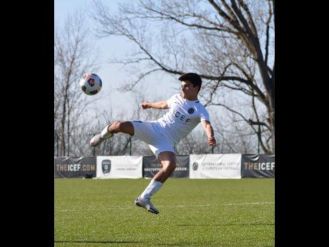 Video of Nikos Deliargyris 2023: 2 goals 1 assist April 3 2022 ICEF vs Montchat