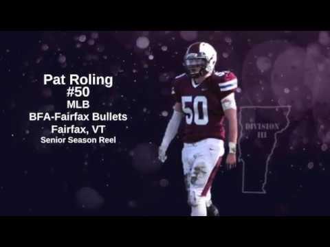 Video of Senior year (Middle Linebacker)