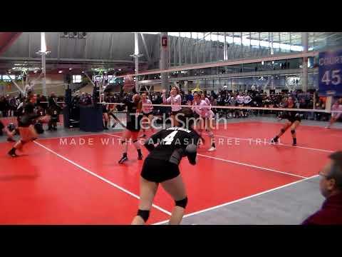 Video of Emilee Flanagan (Middle Blocker) #15 2018