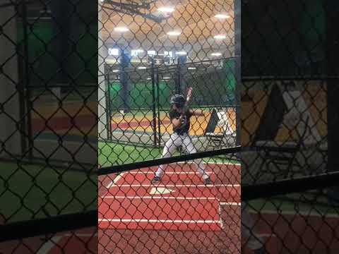 Video of Hitting off a live pitcher