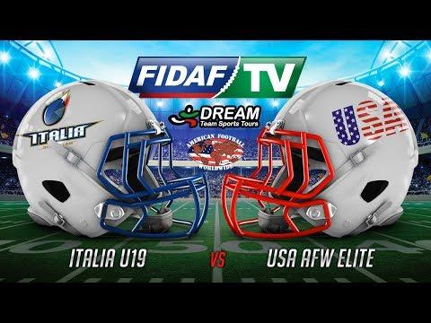 Video of AFW Elite (Jacob Rainey K/P) vs Italy U19 National Team Apr 7, 2018