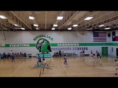 Video of Highlights, Jr. year (23-24) Seahawks home game against Freer Buckaroos