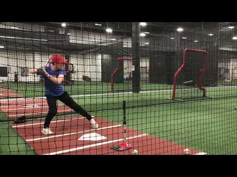 Video of Evan Corrigan Batting Practice 12/11/23