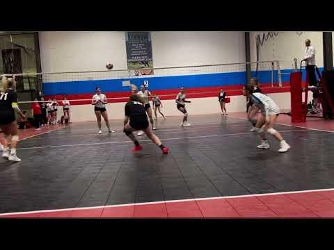 Video of Bridgit Hoskins. 2024. DS/Libero. #13. Lions Starved Rock 18 Red. Service Aces.
