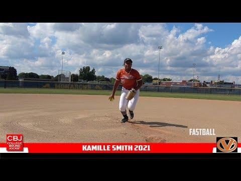 Video of Kamille Smith 2021 Softball Skills Video