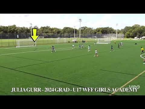 Video of Julia Gurr - U17 WFF GA - Fall 2022