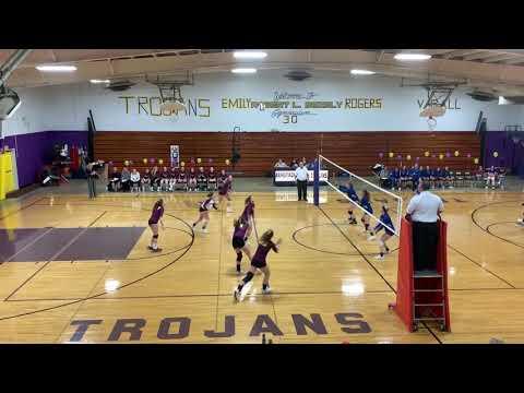 Video of Emma Franzen #10 oh swing and block