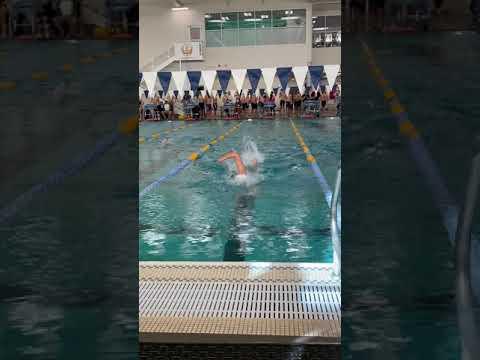 Video of 100 Yard Freestyle (Thanksgiving Invitational, 2021)