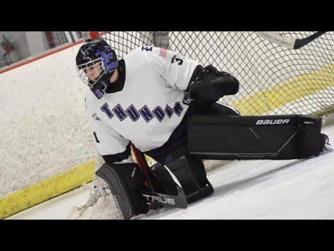 Video of Maxwell Hamrick 2025 Goalie (crease movement and close quarters saves)