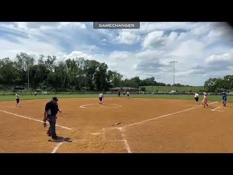 Video of Josie Center Fielder Makes Out on line drive