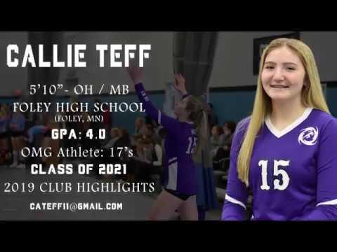 Video of Callie Teff Volleyball Highlight Video (10th Grade)
