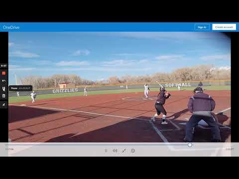 Video of Emma Hitting at ASU