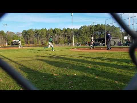 Video of John Stephens III With a Double to tie the game  02/15/2020