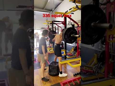 Video of Squat max 335lb - end of junior year