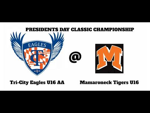 Video of Tri-City Eagles U16 AA @ Mamaroneck Tigers U16 