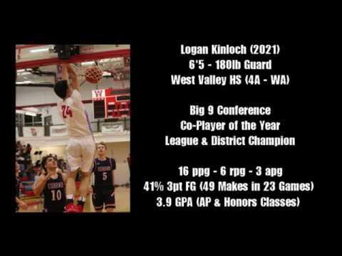 Video of Logan Kinloch 6'5 Guard - 2021