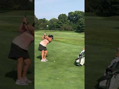 Video of Sam DeSpain -chipping onto green 100+ yards with pitching wedge