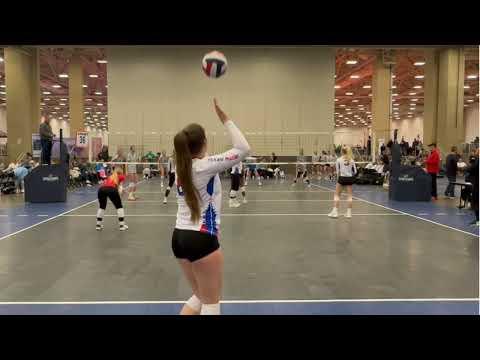 Video of #4 Allie Rushing highlights- Tx. Image VB Club- 18 Black, 2024 AVC Tournament, Dallas, Tx