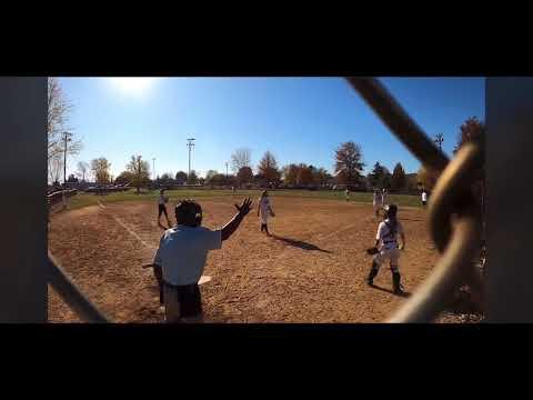 Video of pitching vs. ohio lasers black 11-7-20, 11-8-20
