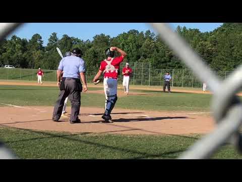 Video of Corbin v. PA Rebels 7-1-20, 5 inn, 4k, 0bb, 6 hits, 1 er