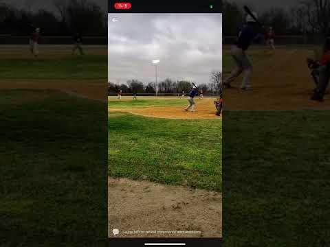 Video of Single to Right throwing error gets me an RBI triple