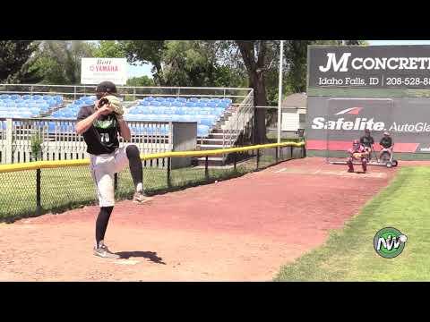 Video of Nate Rose BBNW 2020 - Pitching