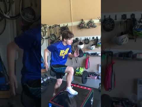 Video of Plyometric offseason workout example