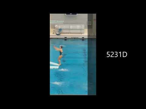 Video of Kailee Payne - 1M & 3M Inward and Twister Dives