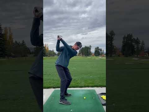 Video of 9 iron down the line