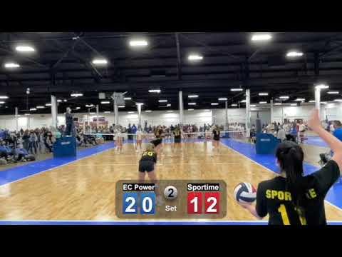 Video of Ella Hohmann April 17-18 2021 Volleyball tournament 